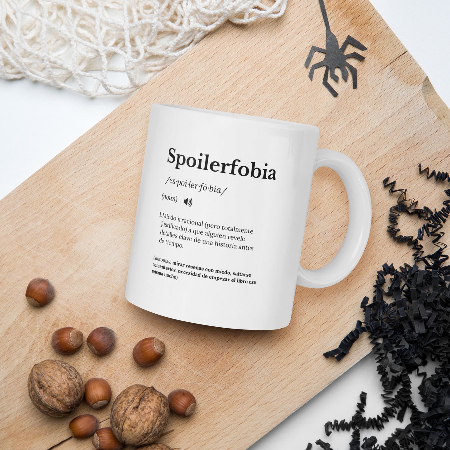 Taza Spoilerfobia